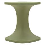 Tavolino da Salotto Verde Adatto per Indoor-outdoor Forma Rettangolare 44x54x44h cm, Colore Ripiano Verde - Bagan
