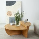 Tavolino salotto modulabile quercia 90x60x35h cm - Azim