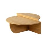 Tavolino salotto modulabile quercia 90x60x35h cm - Azim