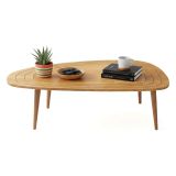 Tavolino salotto ovale rovere 115x50x38h cm - Eugenia