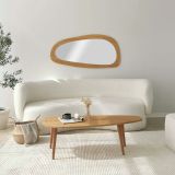 Tavolino salotto ovale rovere 115x50x38h cm - Eugenia