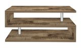 Tavolino salotto rettangolare acero 90x55x41h cm - Natalia