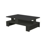 Tavolino salotto rettangolare antracite 80x50x27h cm - Telescopio