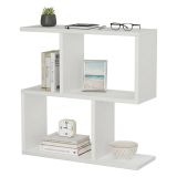 Tavolino salotto rettangolare bianco 60x20x60h cm - Fabrizia