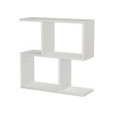 Tavolino salotto rettangolare bianco 60x20x60h cm - Fabrizia