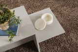 Tavolino salotto rettangolare grigio 80x40x40h cm - Varian