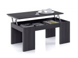 Tavolino salotto rettangolare grigio cenere 100x43x50h cm - Almo