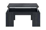 Tavolino salotto rettangolare grigio cenere 100x43x50h cm - Almo