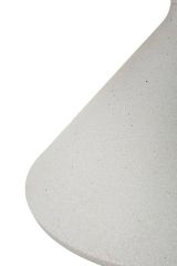 Tavolino salotto rotondo bianco 45x45x39h cm - Ceva