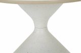 Tavolino salotto rotondo bianco 45x45x39h cm - Ceva
