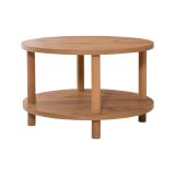 Tavolino salotto rotondo quercia 70x70x43h cm - Oniferi
