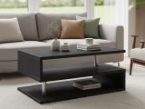 Tavolino soggiorno rettangolare ardesia 90x55x41h cm multiuso - Natalia
