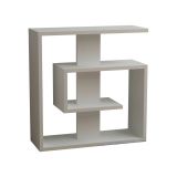 Tavolino soggiorno rettangolare bianco 55x20x57h cm - Rumbia