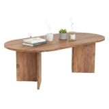Tavolino soggiorno rettangolare pino 119x60x40h cm - Elain