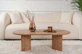 Tavolino soggiorno rettangolare pino 119x60x40h cm - Elain