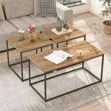 Tavolino soggiorno rettangolare quercia 190x50x47h cm - Azele