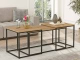 Tavolino soggiorno rettangolare quercia 190x50x47h cm - Azele