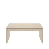 Tavolino soggiorno rettangolare rovere 102x50x43h cm - Audi