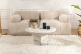Tavolino soggiorno rotondo marmo 80x80x40h cm - Ridoc