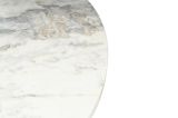 Tavolino soggiorno rotondo marmo 80x80x45h cm - Tamlin