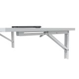 Tavolo a scomparsa Bianco un Posto Salvaspazio 78x50x21h cm, Forma Rettangolare - Grandate