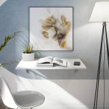 Tavolo a scomparsa Bianco un Posto Salvaspazio 78x50x21h cm, Forma Rettangolare - Grandate