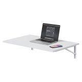 Tavolo a scomparsa Bianco un Posto Salvaspazio 78x50x21h cm, Forma Rettangolare - Grandate