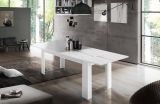 Tavolo allungabile 6-8 posti 120-170x90cm bianco lucido - Avatar