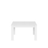 Tavolo allungabile 6-8 posti 140-190x90cm bianco - Abudula