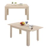 Tavolo allungabile 6-8 posti 140-190x90cm rovere - Dencio