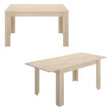 Tavolo allungabile 6-8 posti 140-190x90cm rovere - Dencio