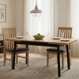 Tavolo allungabile 6-8 posti 153x75cm nero - Rodello