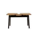 Tavolo allungabile 6-8 posti 153x75cm nero - Rodello