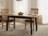 Tavolo allungabile 6-8 posti 153x75cm nero - Rodello