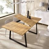 Tavolo allungabile 6-8 posti 160x90cm legno - Aryal