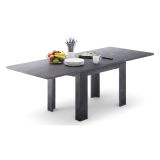 Tavolo allungabile 6-8 posti 90x90cm ardesia - Airin