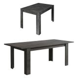 Tavolo allungabile 8-10 posti 137x90cm ardesia - Takumi