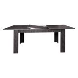 Tavolo allungabile 8-10 posti 160-220x88cm grigio - Artino