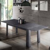 Tavolo allungabile 8-12 posti 160-210x90cm ardesia - Agenore