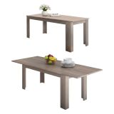 Tavolo allungabile 8-12 posti 160-210x90cm rovere -Agenore