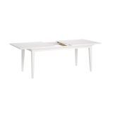 Tavolo allungabile 8-12 posti 180x95cm bianco - Arvier