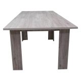 Tavolo allungabile Albatera, Consolle allungabile, Tavolo da pranzo allungabile, Consolle estensibile da cucina, 160-220x88h75 cm, Rovere
