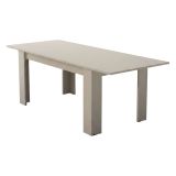 Tavolo Allungabile Beige Allungabile Meccanismo Estensione Allunga Centrale 200x90x75h cm, Lunghezza Massima 200 cm - Marene