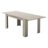 Tavolo Allungabile Beige Allungabile Meccanismo Estensione Allunga Centrale 220x90x75h cm, Lunghezza Massima 220 cm - Campora