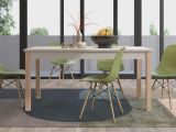 Tavolo Allungabile Beige Marrone Rovere 8 Posti Allungabile 160x80x77h cm, - Bulzi