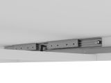 Tavolo Allungabile Bianco Lucido 8 Posti Allungabile 160x90.5x76.5h cm - Colosimi