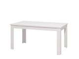Tavolo Allungabile Bianco Lucido 8 Posti Allungabile 160x90.5x76.5h cm - Colosimi