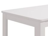 Tavolo Allungabile Bianco Lucido 8 Posti Allungabile 160x90.5x76.5h cm - Colosimi