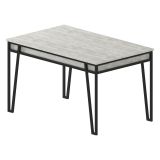 Tavolo allungabile elegante 6-8 posti 170x80cm bianco - Terralba