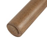 Tavolo Allungabile Marrone Quercia 6 Posti Allungabile 100x100x75h cm, Meccanismo Estensione Allunga Centrale - Bee
